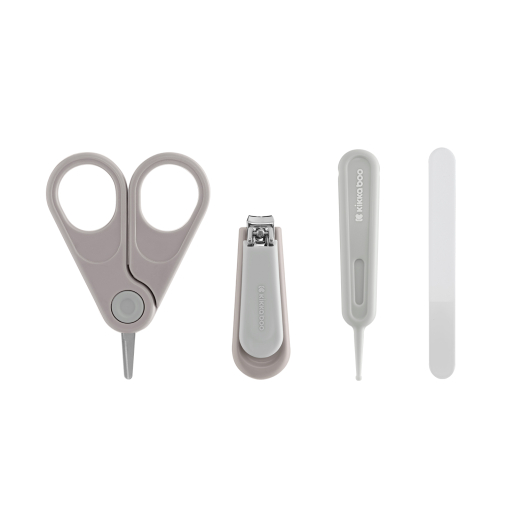 ESTUCHE ASEO SET MANICURA 4 PIEZAS BEIGE - Imagen 3