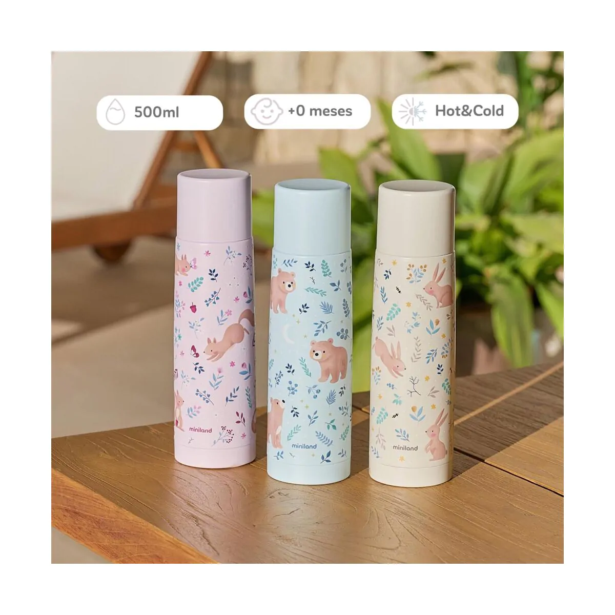 TERMO LIQUIDOS INOXIDABLE 500ML SQUIRREL - Imagen 5