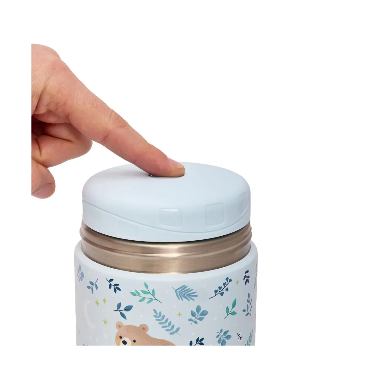 TERMO SOLIDOS INOXIDABLE 600ML BEAR - Imagen 2