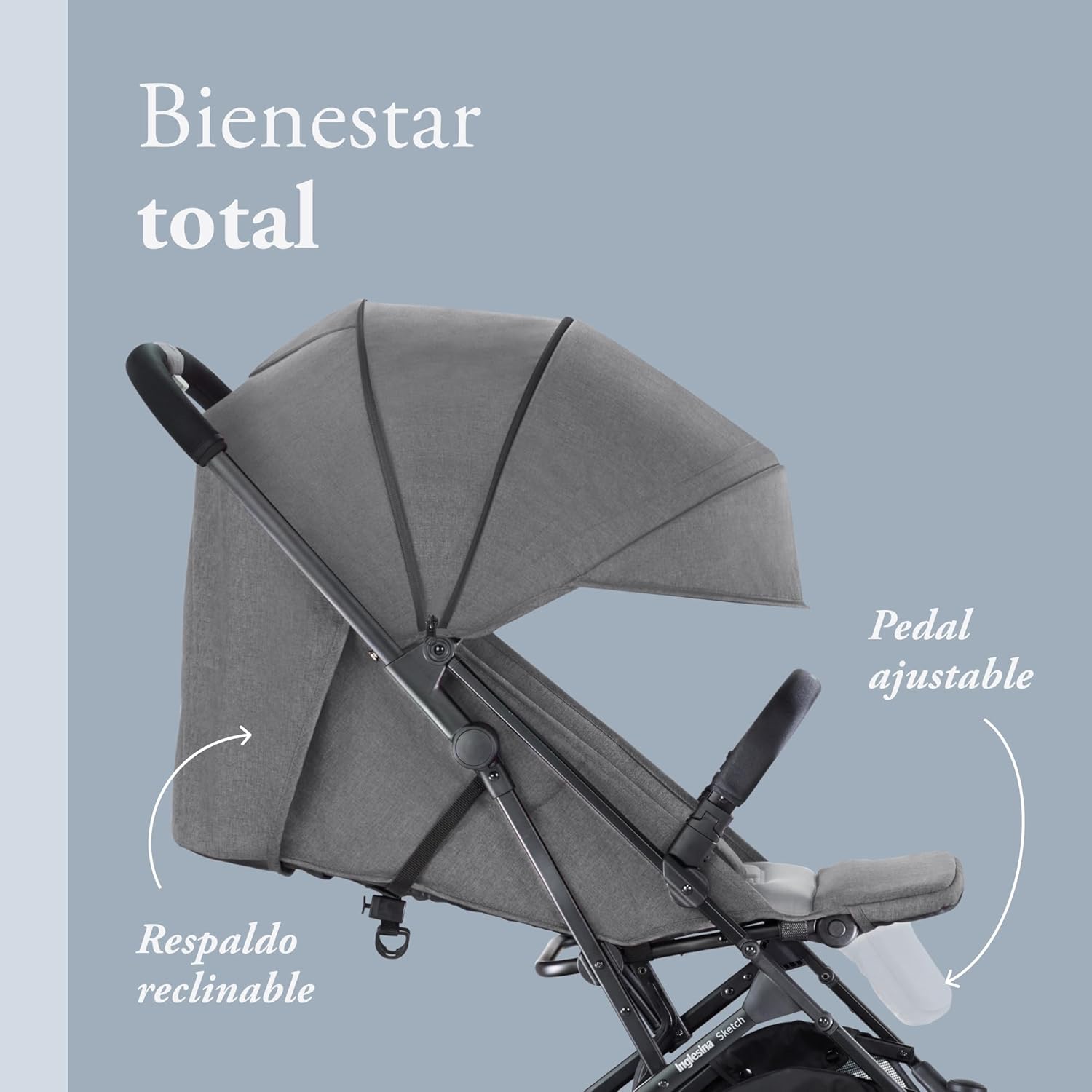 SILLA DE PASEO SKETCH BLACK - Imagen 5