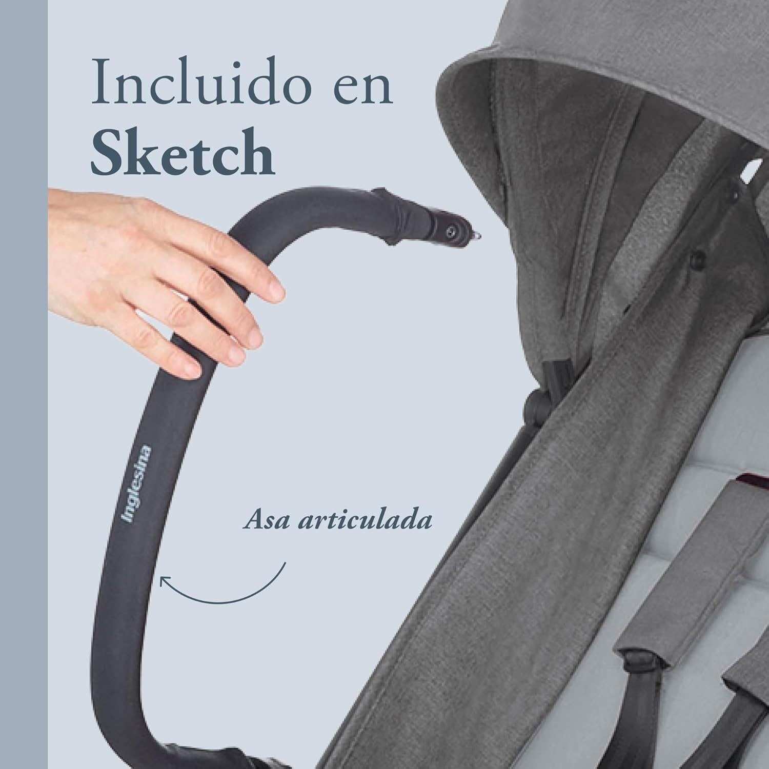 SILLA DE PASEO SKETCH BLACK - Imagen 7