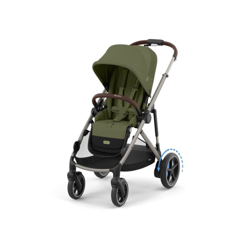 E-GAZELLE SILLA TAUPE MOSS GREEN
