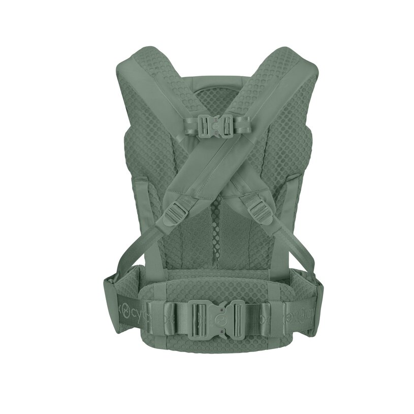 MOCHILA PORTABEBE COYA CARRIER LEAF GREEN - Imagen 2
