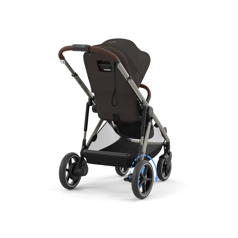 E-GAZELLE SILLA TAUPE CHOCOLATE BROWN - Imagen 7