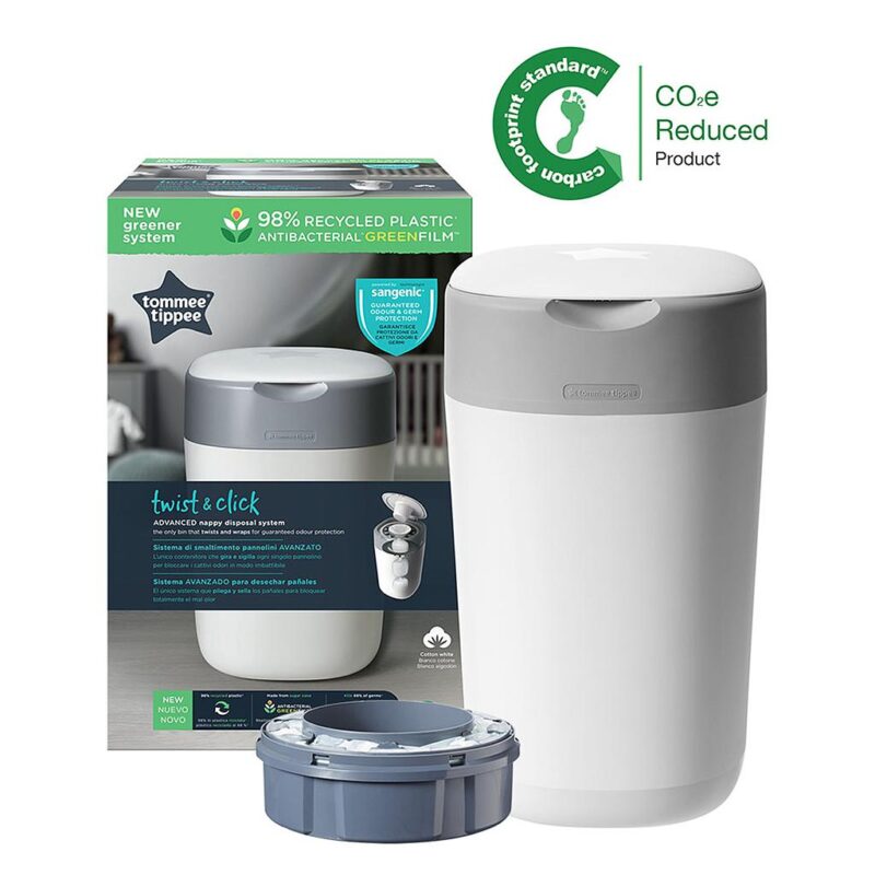 CONTENEDOR DE PAÑALES SANGENIC TWIST&CLICK BLANCO