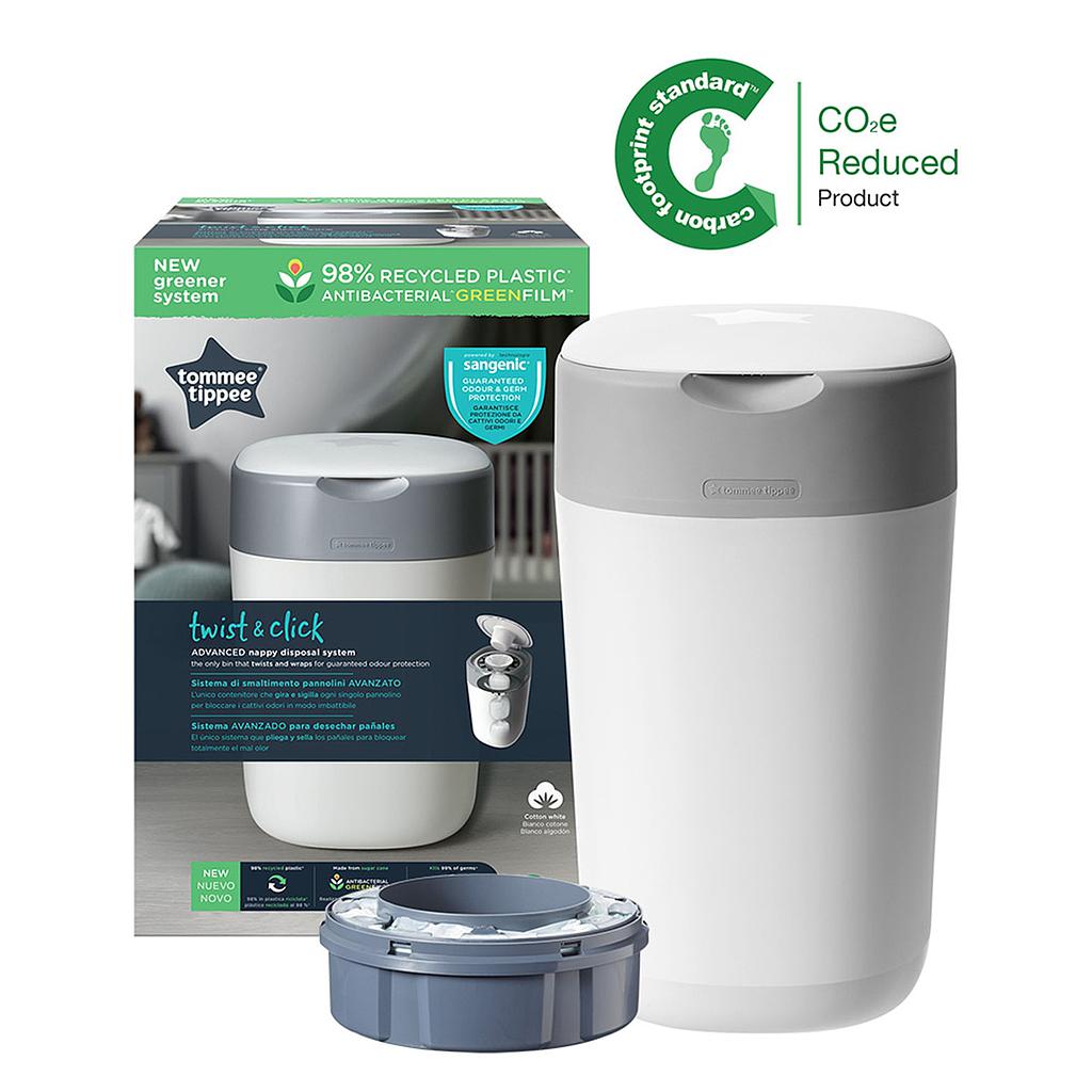 CONTENEDOR DE PAÑALES SANGENIC TWIST&CLICK BLANCO
