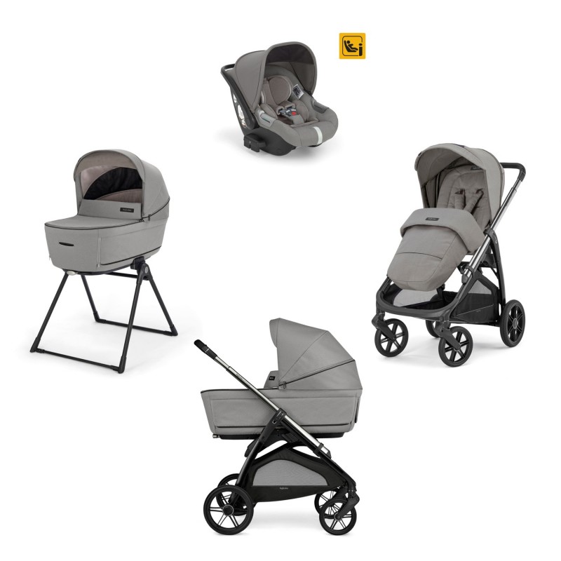TRIO APTICA PLATINUM GREY (LITIO BLACK FRAME)