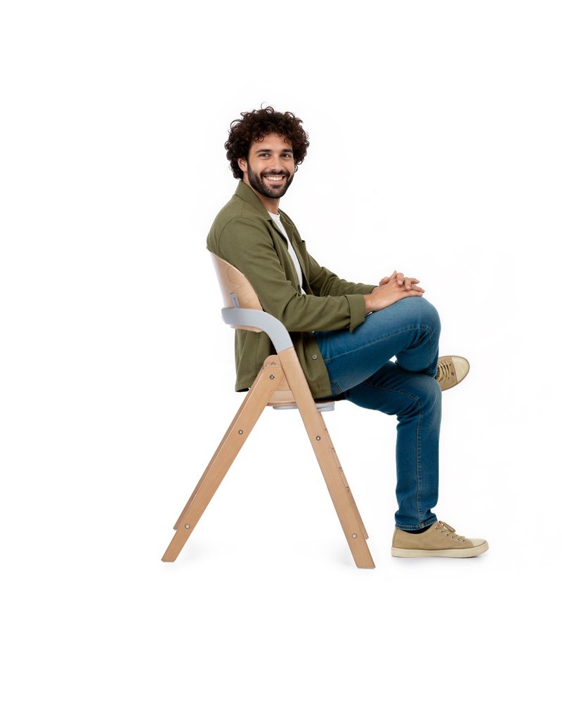 TRONA EVOLUTIVA PLEGABLE DE MADERA FOREST SAGE - Imagen 12