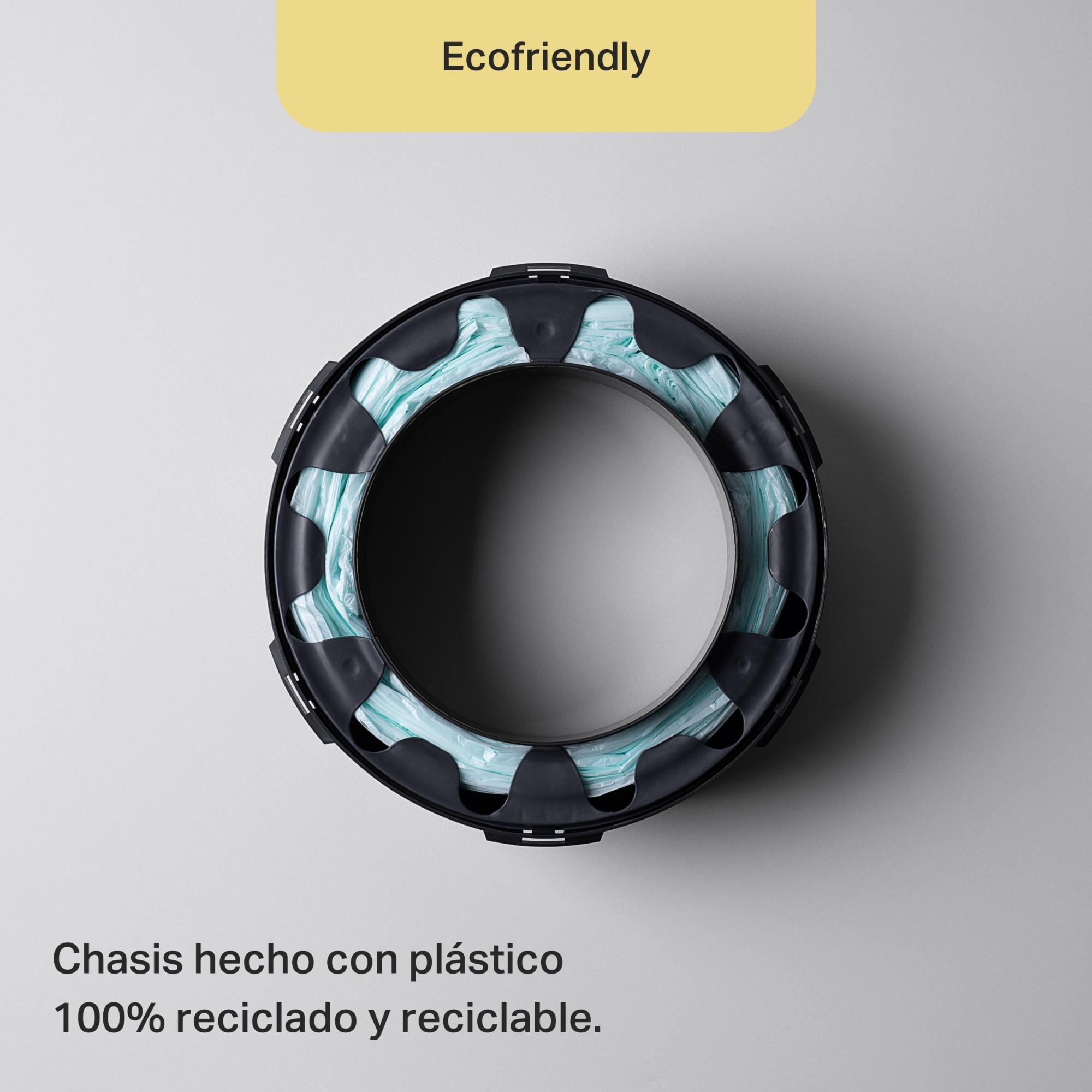 CONTENEDOR DE PAÑALES SANGENIC TWIST&CLICK BLANCO - Imagen 6