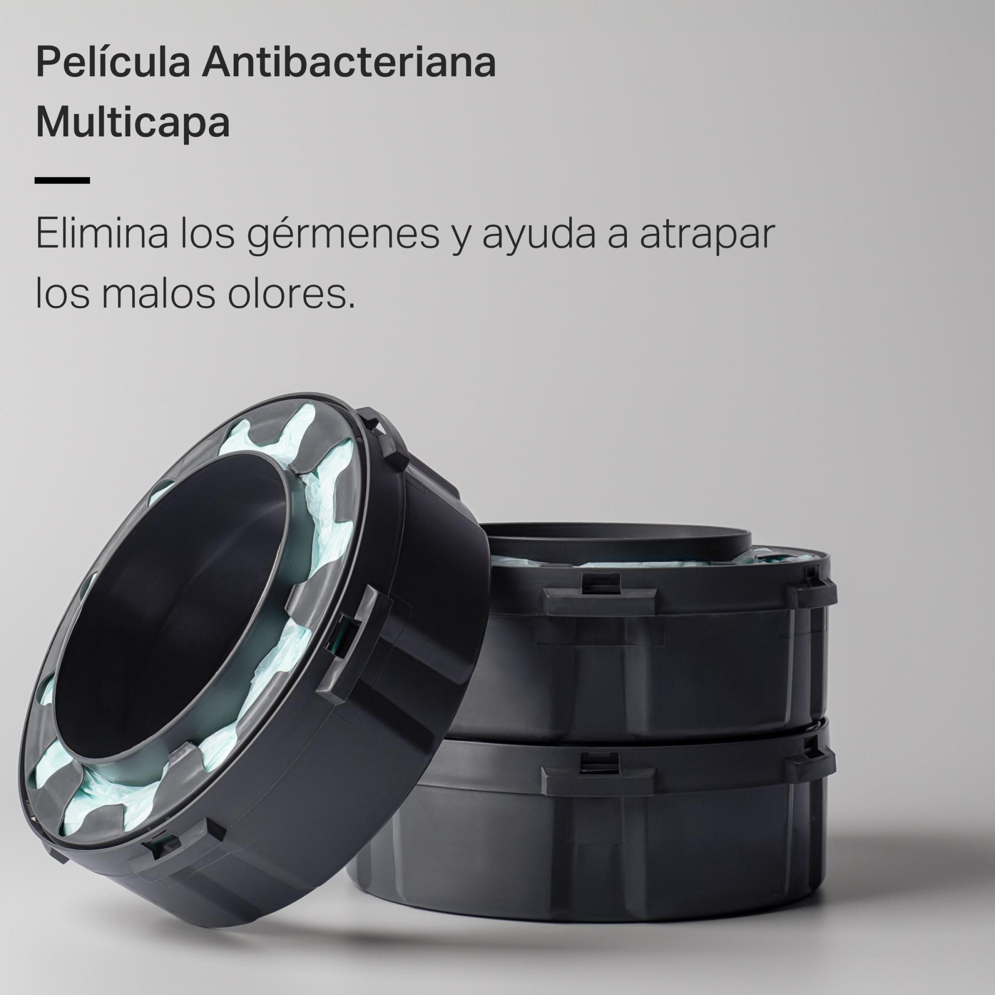 CONTENEDOR DE PAÑALES SANGENIC TWIST&CLICK BLANCO - Imagen 8