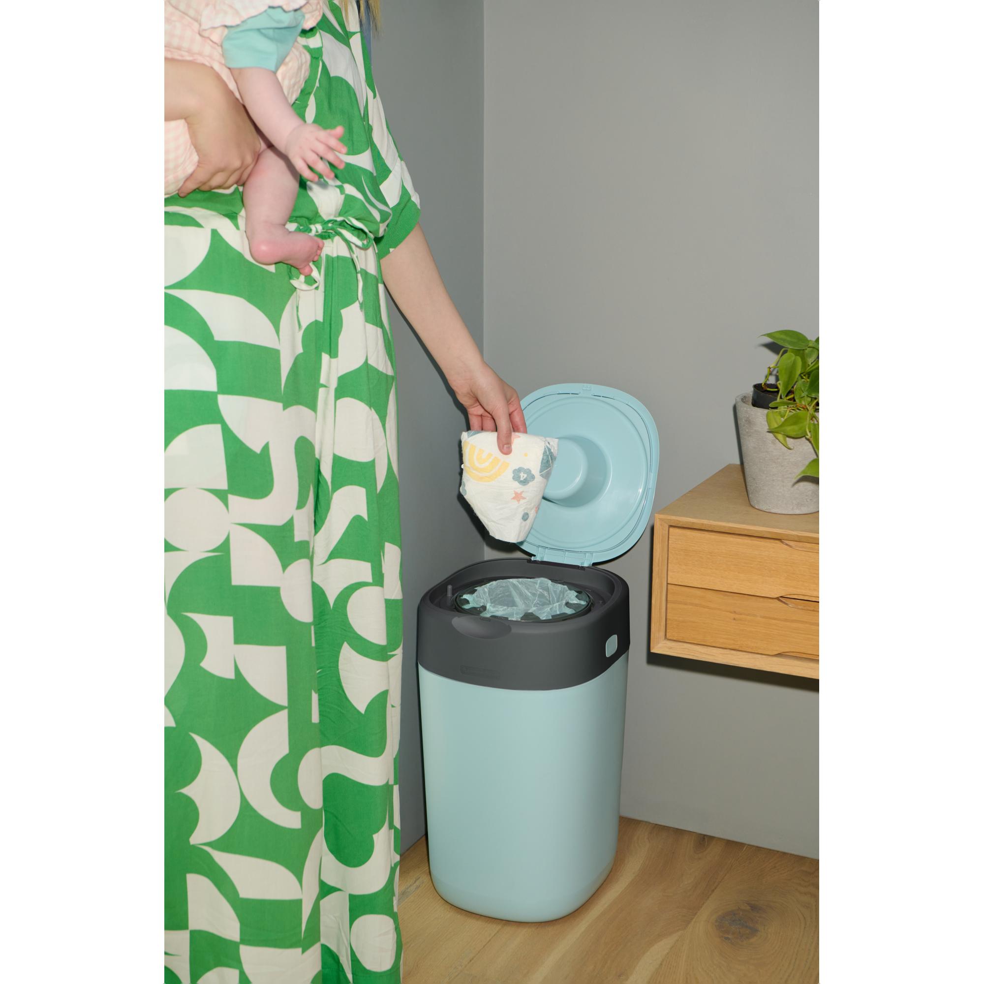 CONTENEDOR DE PAÑALES SANGENIC TWIST&CLICK BLANCO - Imagen 10