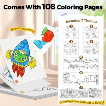 PACK 24 CREYONES SUAVES LAVABLES - Imagen 8