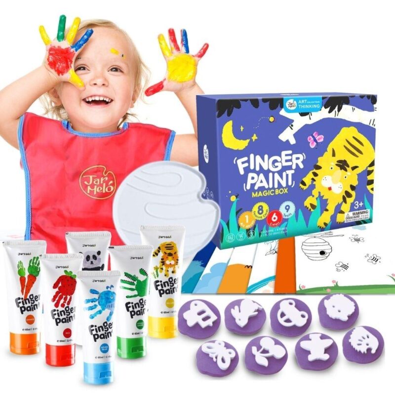 SET CREATIVO PINTURA DE DEDOS MAGIC BOX
