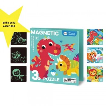 PUZZLE MAGNETICO 3 EN 1 DINOS ALIVE TODAY - Imagen 4
