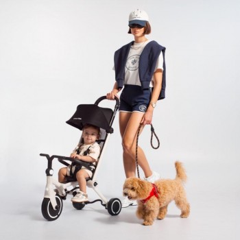 TRICICLO EVOLUTIVO WONDER MOONLIGHT/HUESO - Imagen 6