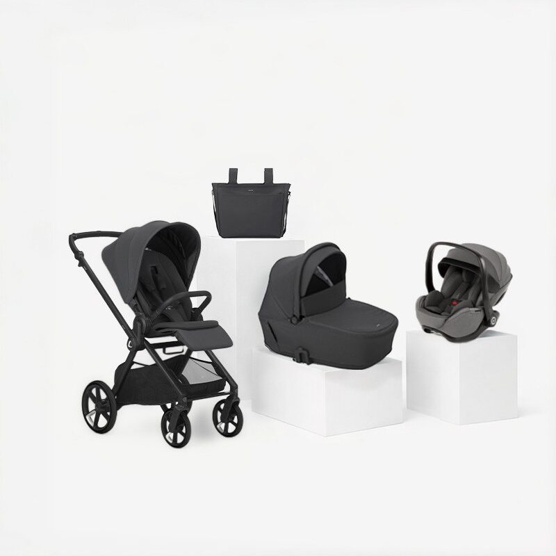TRIO MUUM 5 CLOUD (SILLA+CAPAZO SWEET+PORTABEBE KOMBIBABY)