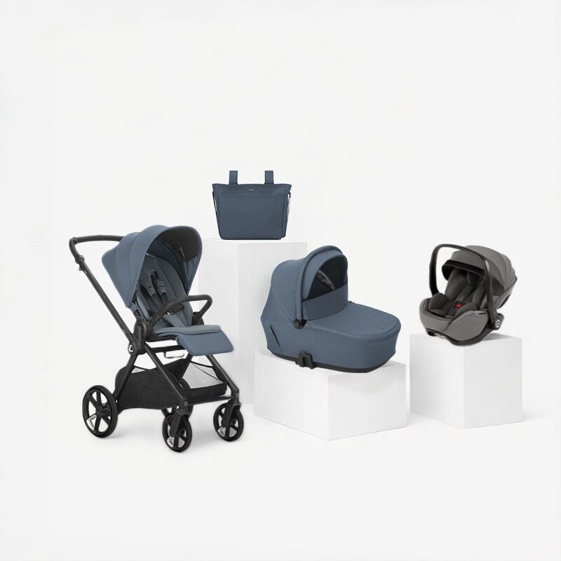 TRIO MUUM 5 SEAL (SILLA+CAPAZO SWEET+PORTABEBE KOMBIBABY)