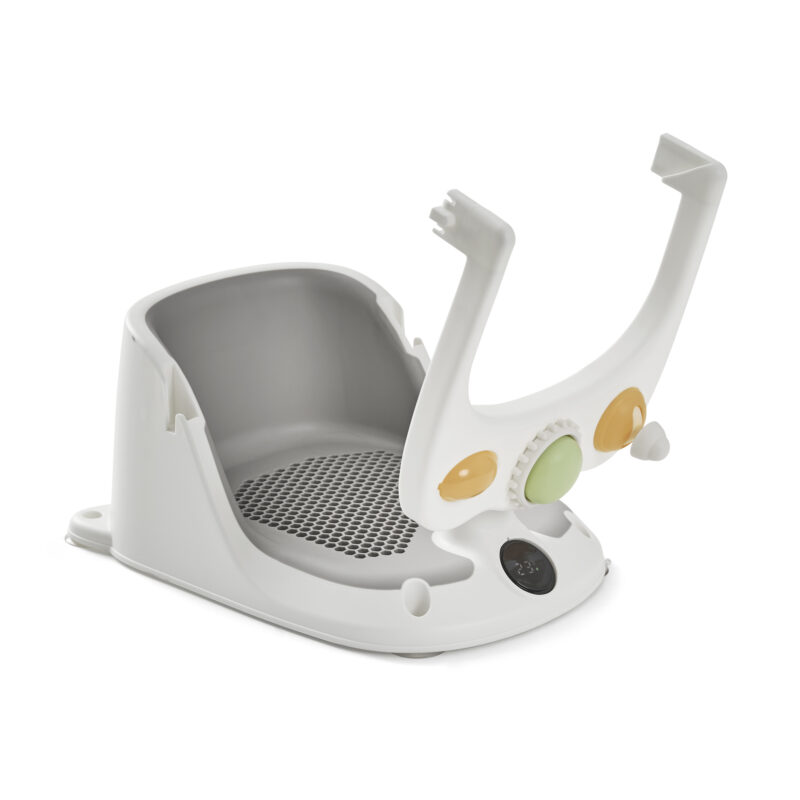 ASIENTO DE BAÑO CON TERMOMETRO SPLASH GRIS - Imagen 2