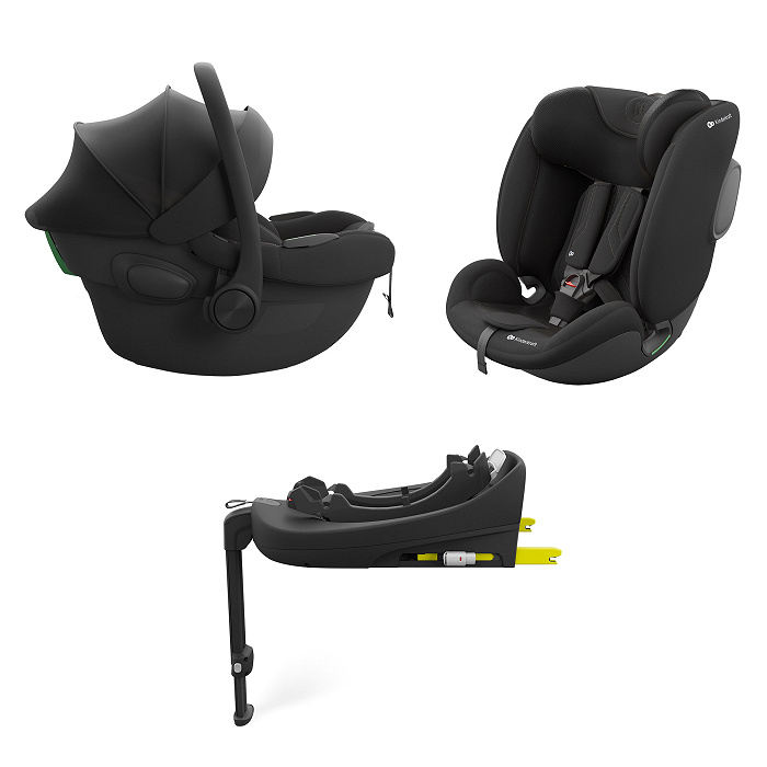 ENDURA SAFE MODULAR SYSTEM BLACK BASE+PORTABEBE+AUTOSILLA