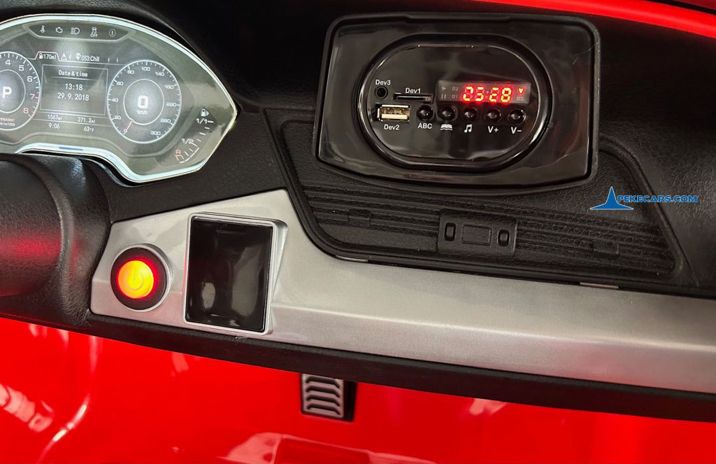 AUDI Q5 ROJO 24V - Imagen 4