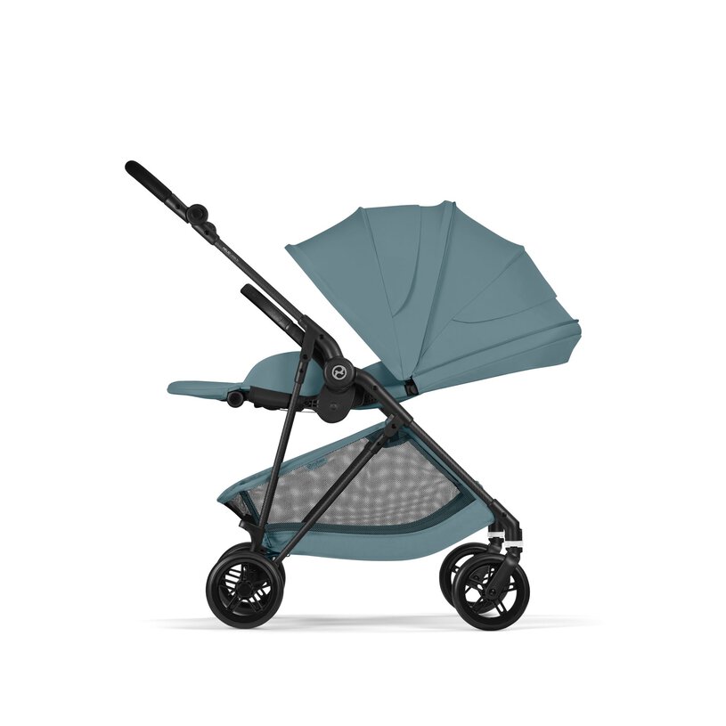 MELIO SILLA DE PASEO CARBON STORMY BLUE - Imagen 3