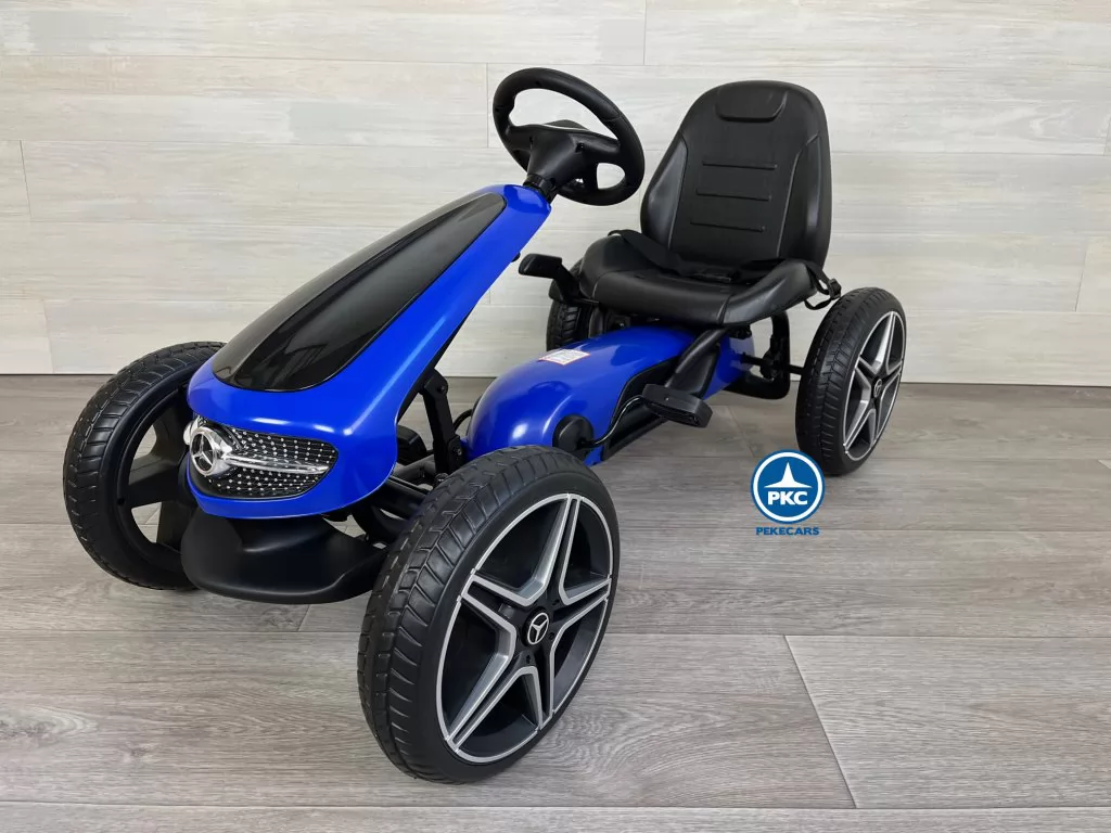 KART A PEDALES MERCEDES AZUL