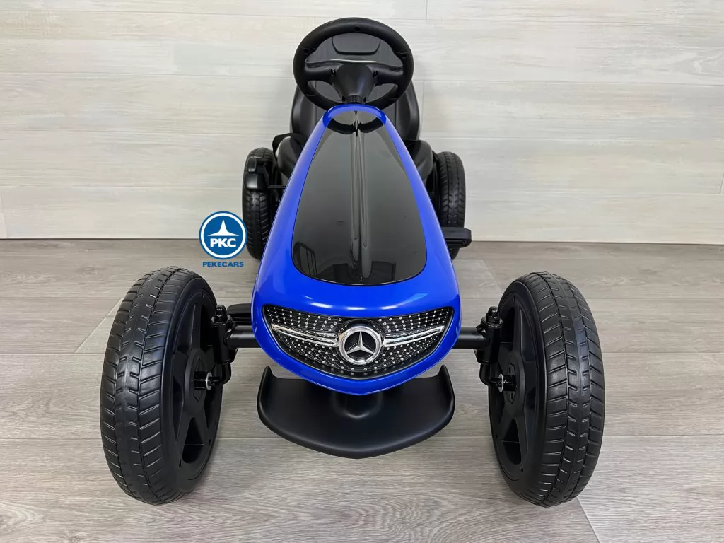 KART A PEDALES MERCEDES AZUL - Imagen 11