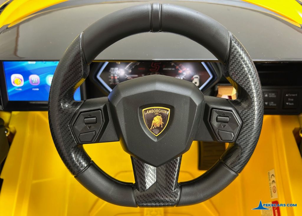 LAMBORGHINI SIAN AMARILLO CON PANTALLA TACTIL - Imagen 6