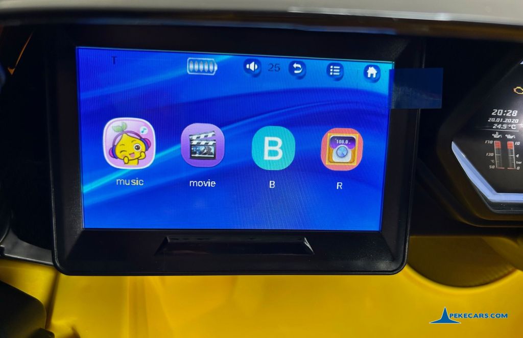 LAMBORGHINI SIAN AMARILLO CON PANTALLA TACTIL - Imagen 5