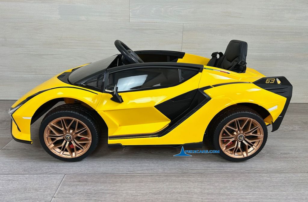 LAMBORGHINI SIAN AMARILLO CON PANTALLA TACTIL - Imagen 2