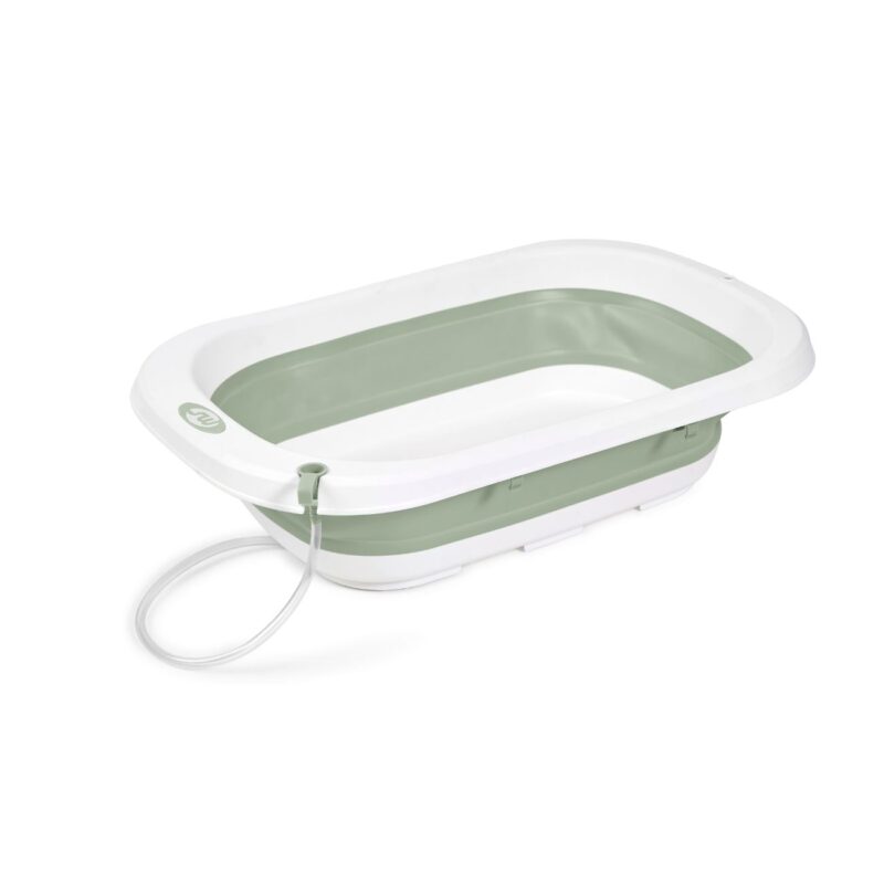 BAÑERA PLEGABLE CON CAMBIADOR Y COJIN REDUCTOR ZOE VERDE - Imagen 10