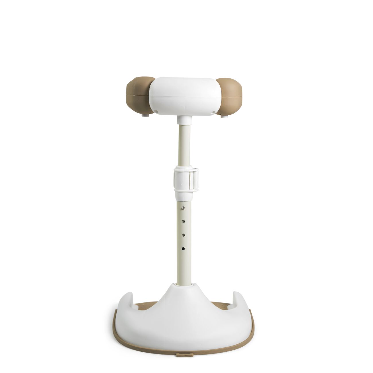 SOPORTE DE BAÑO REGULABLE PLEGABLE BEIGE - Imagen 3