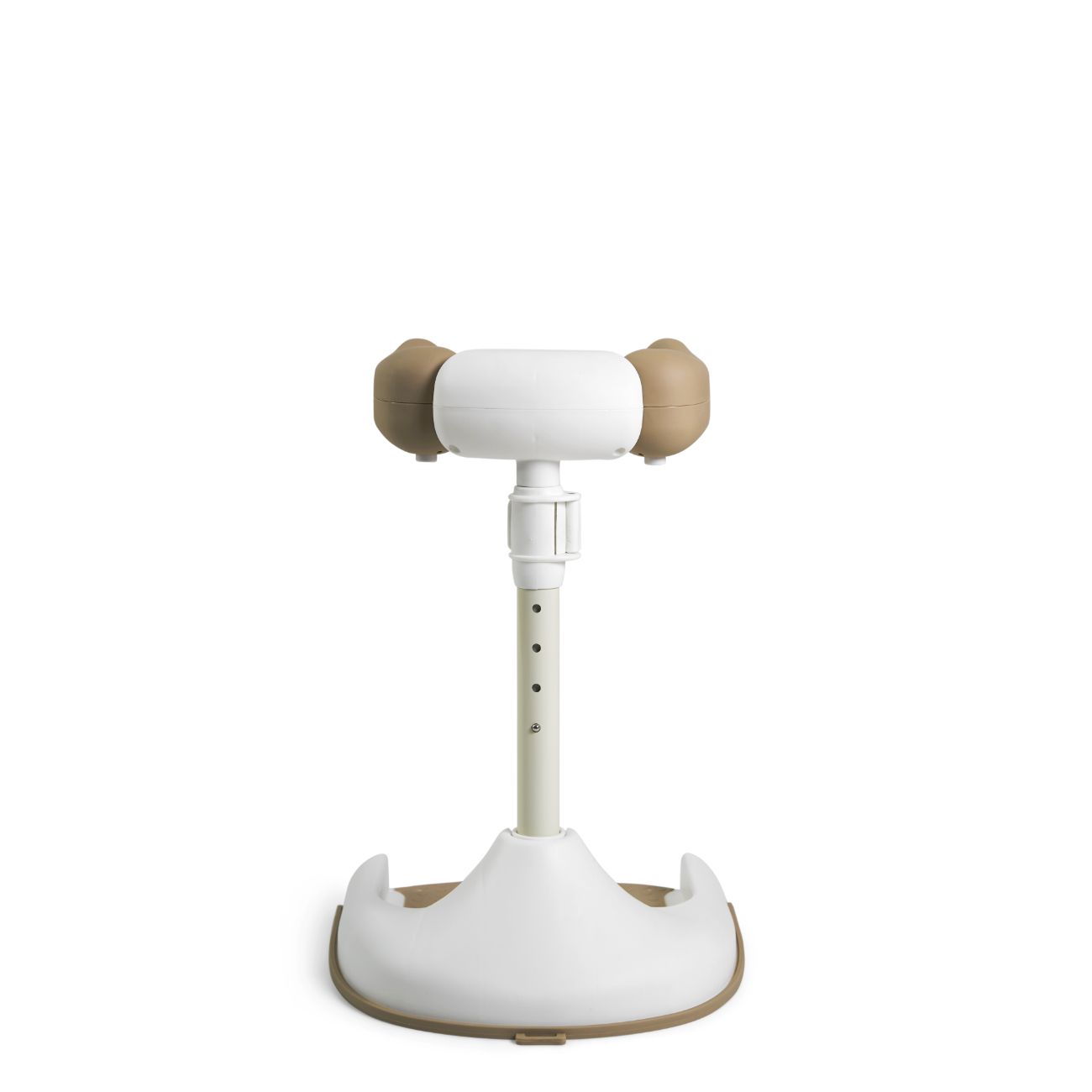 SOPORTE DE BAÑO REGULABLE PLEGABLE BEIGE - Imagen 4