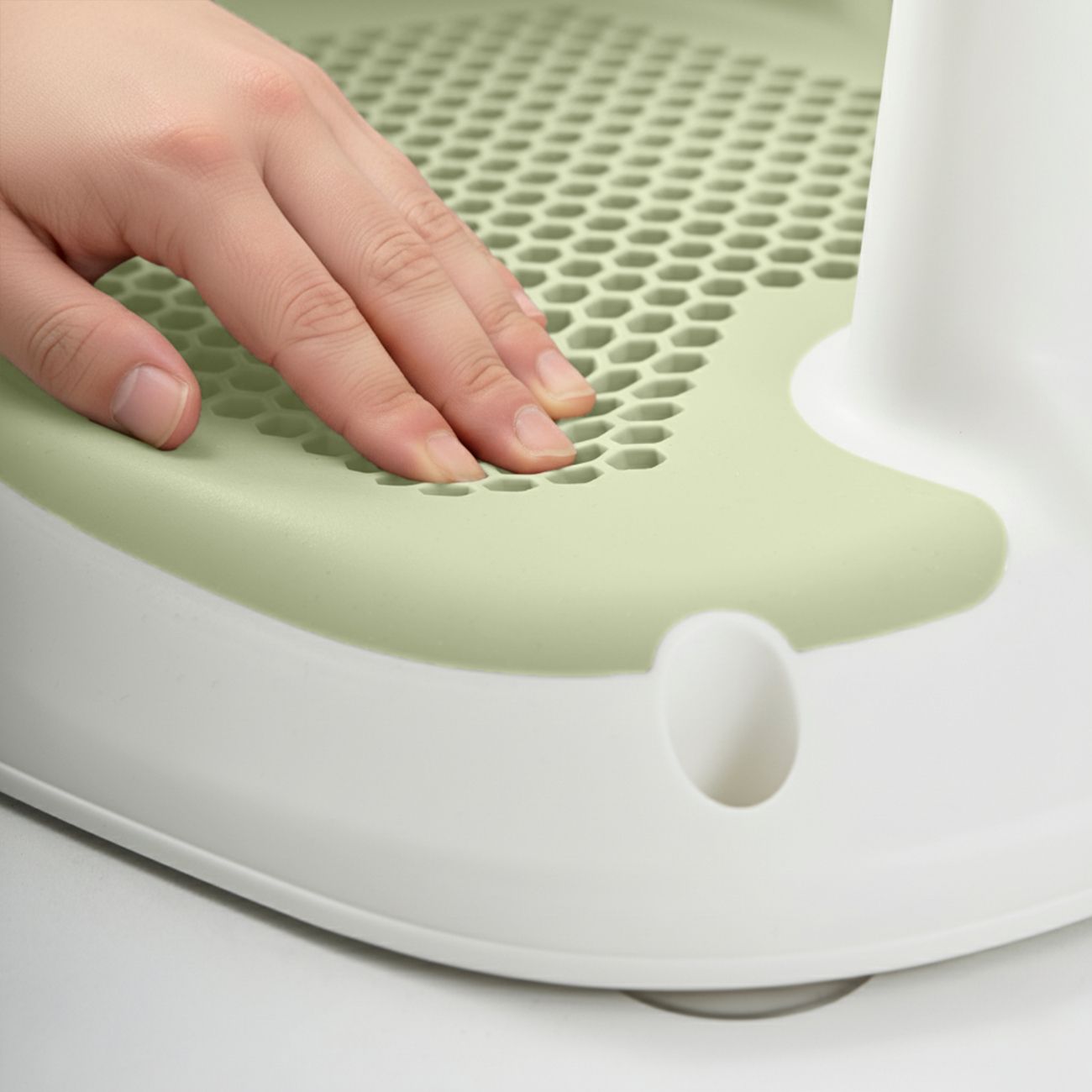 ASIENTO DE BAÑO CON TERMOMETRO SPLASH VERDE - Imagen 5