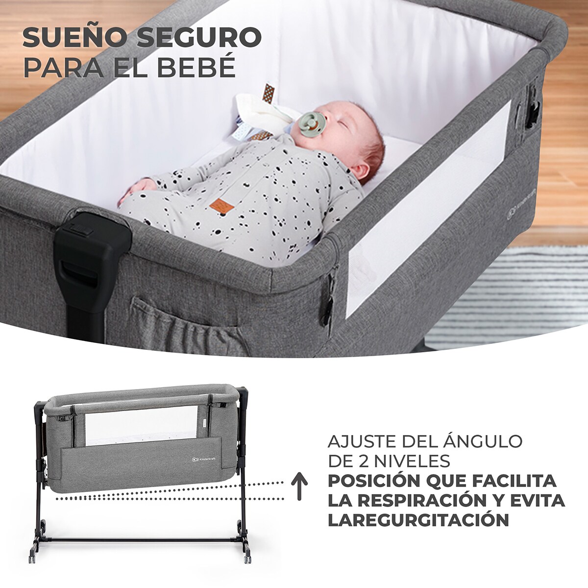 MINICUNA COLECHO NESTE GROW BEIGE - Imagen 14