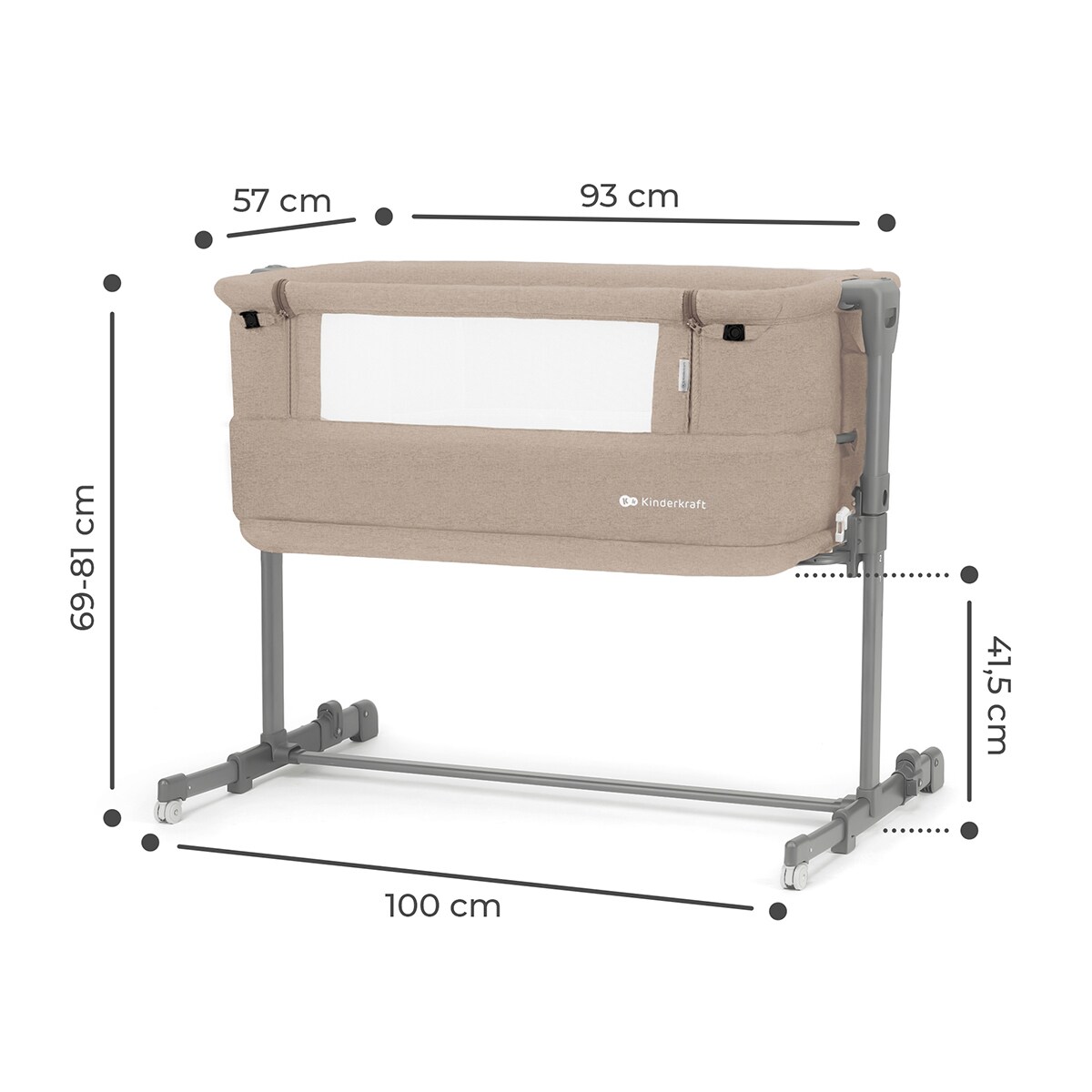 MINICUNA COLECHO NESTE GROW BEIGE - Imagen 10