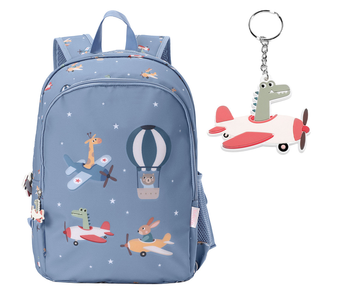 MOCHILA PLANES CON LLAVERO