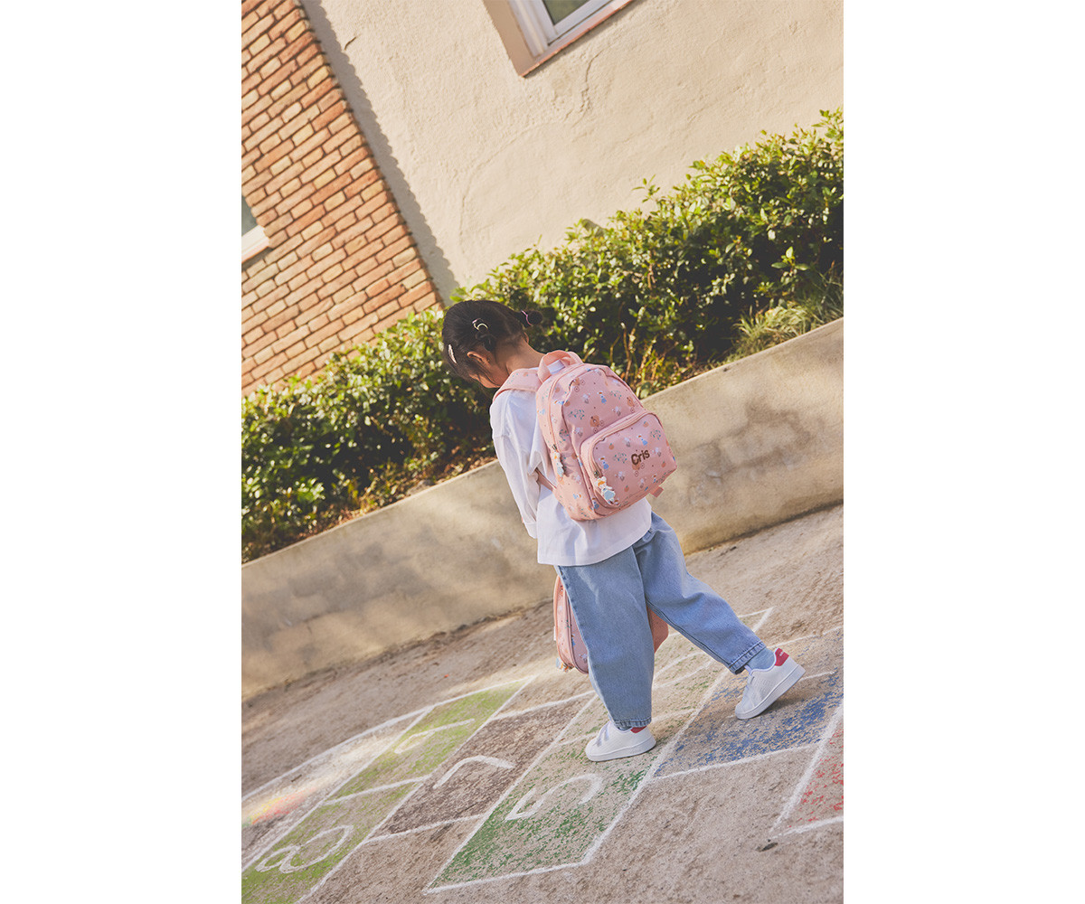 MOCHILA BLOSSOM BIRDS CON LLAVERO - Imagen 4