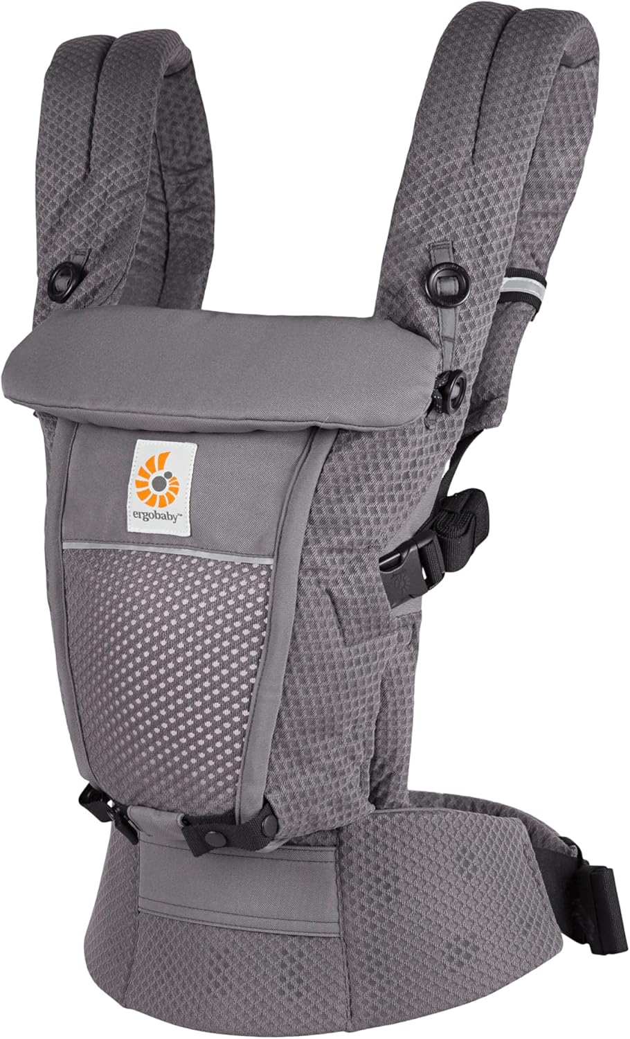 MOCHILA PORTABEBE ADAPT SOFT FLEX MESH GRIS GRAFITO - Imagen 7