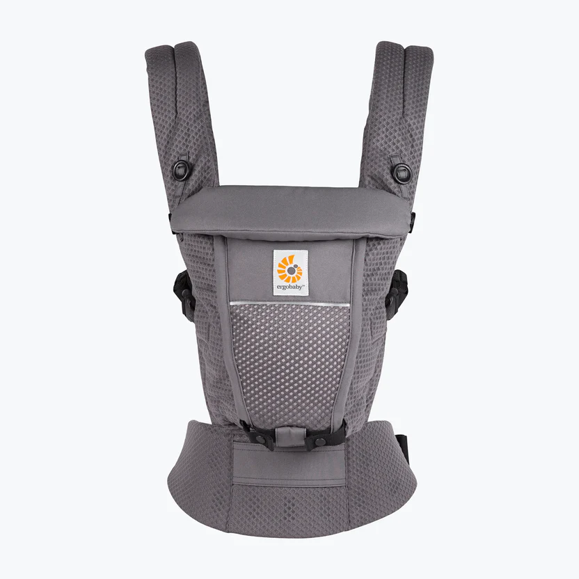 MOCHILA PORTABEBE ADAPT SOFT FLEX MESH GRIS GRAFITO - Imagen 2