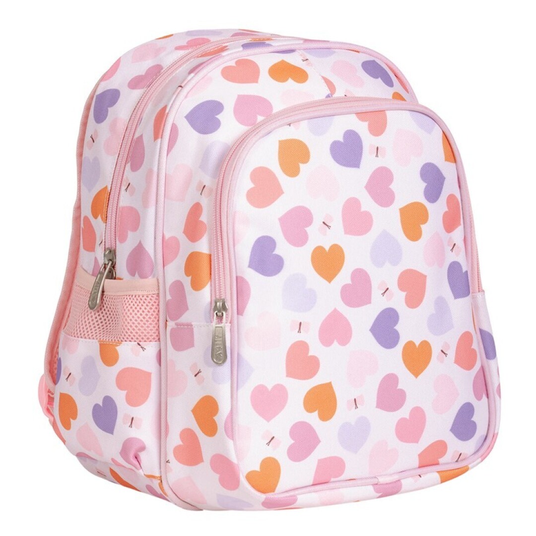 MOCHILA CORAZON CON BOLSILLO TERMICO