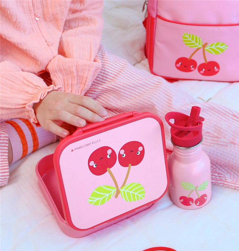 BOTELLA MINI INOX. CEREZAS - Imagen 4