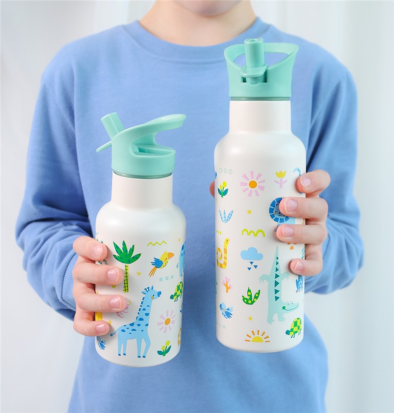 BOTELLA INOX. 350ML JUNGLA - Imagen 4