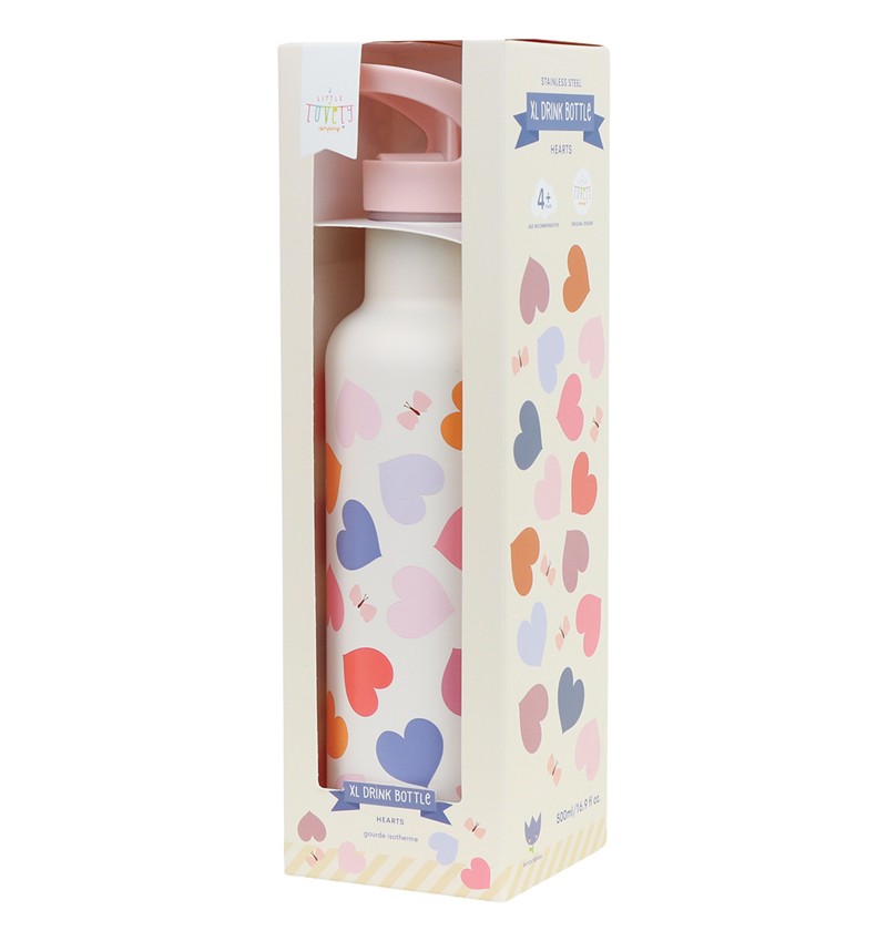 BOTELLA INOX. 500ML CORAZON - Imagen 7