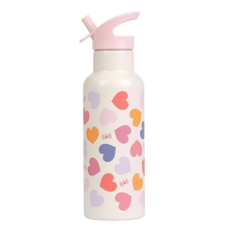 BOTELLA INOX. 500ML CORAZON