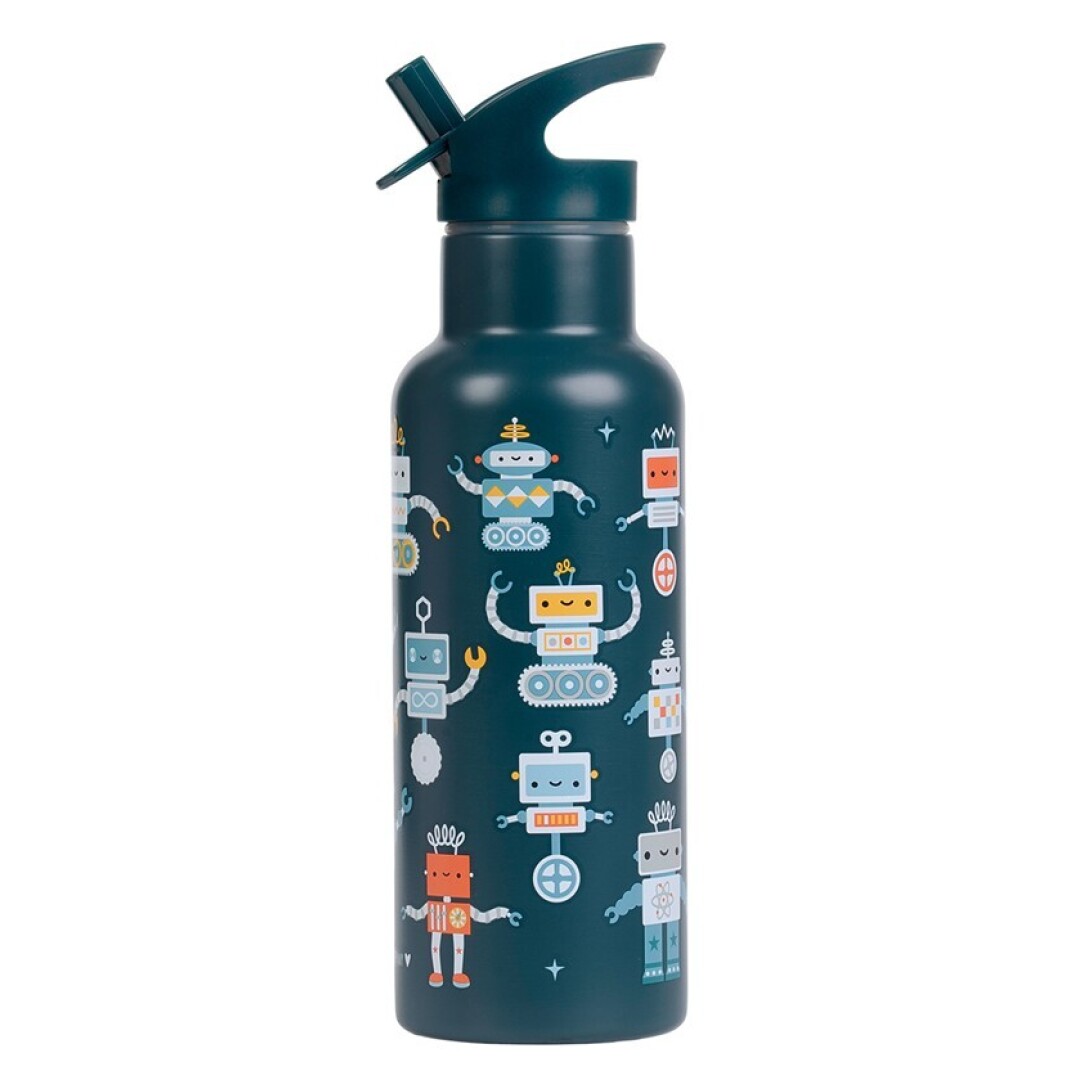 BOTELLA INOX. 500ML ROBOTS