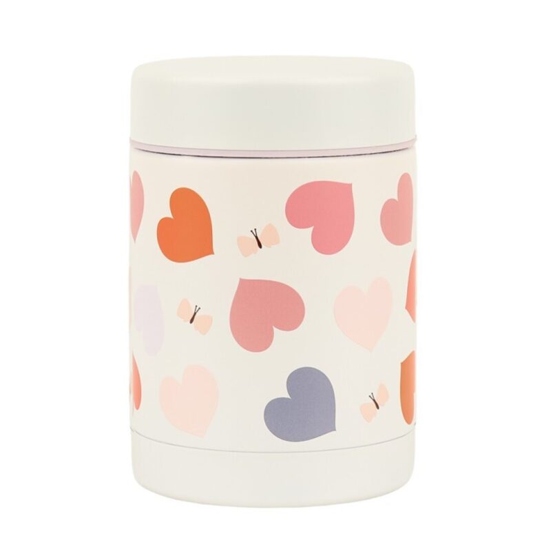 TERMO ISOTERMICO INOX. 350ML CORAZON
