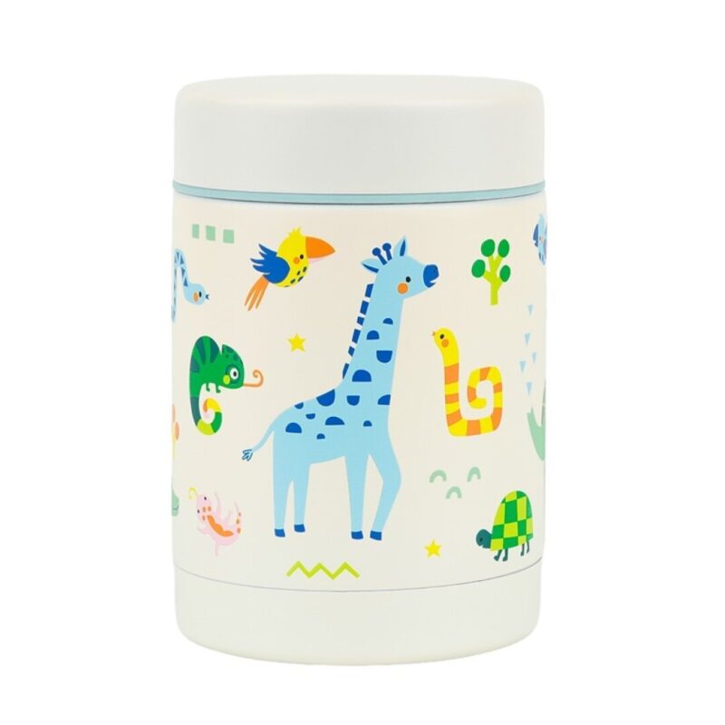 TERMO ISOTERMICO 350ML INOX. JUNGLA