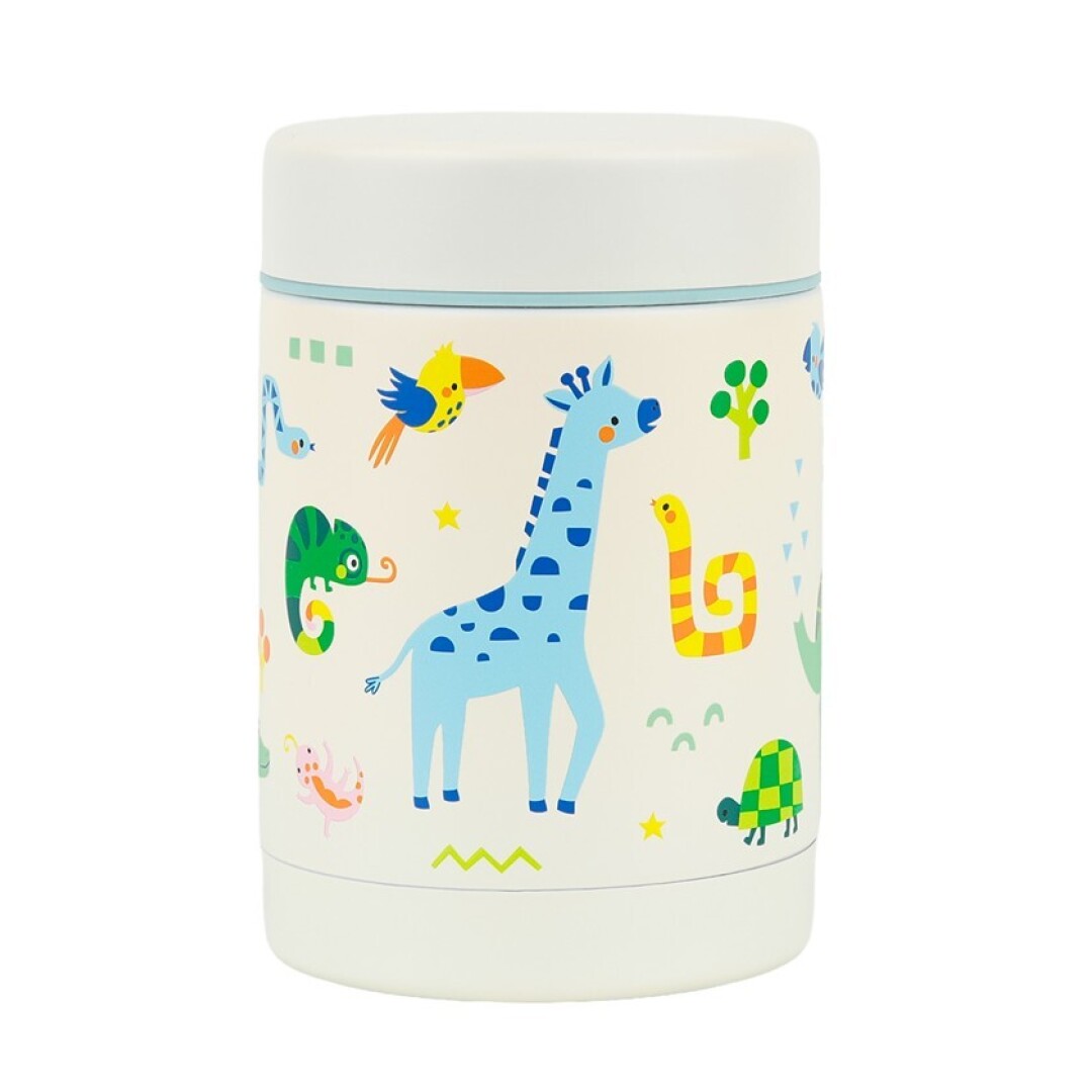 TERMO ISOTERMICO 350ML INOX. JUNGLA