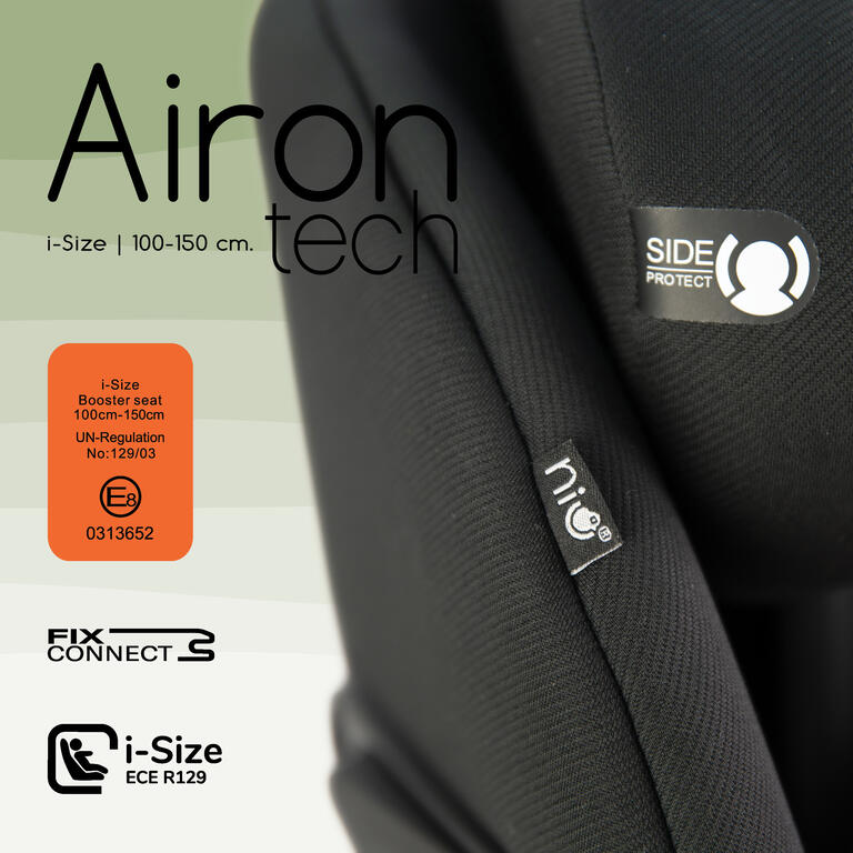 SILLA AUTO AIRON-TECH NIGHT (100-150)CM - Imagen 16